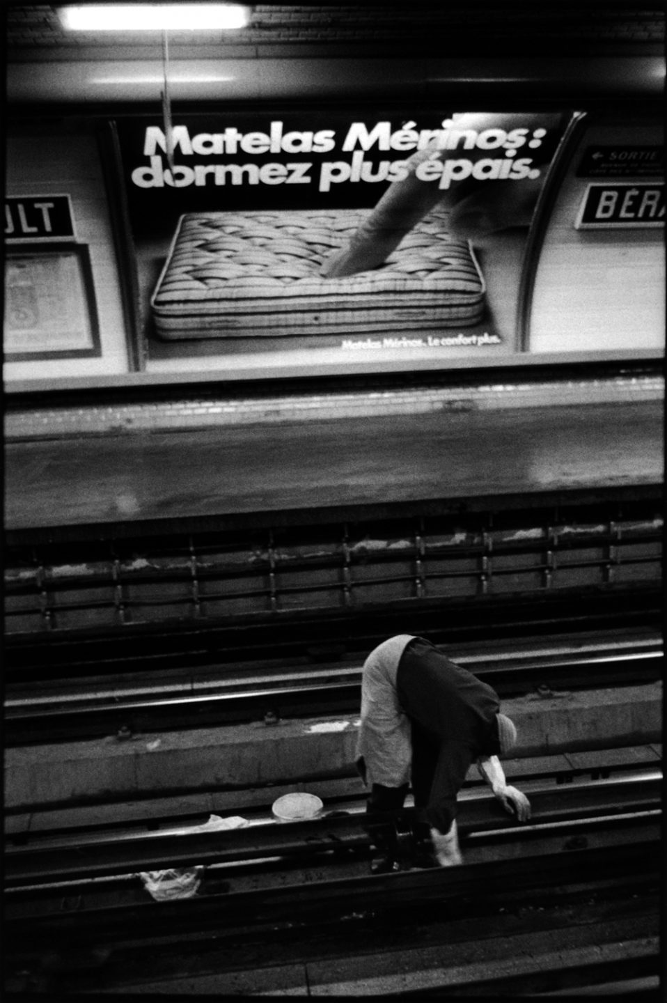 Abdoulaye, the eldest of the group, works nights cleaning the subway lines.