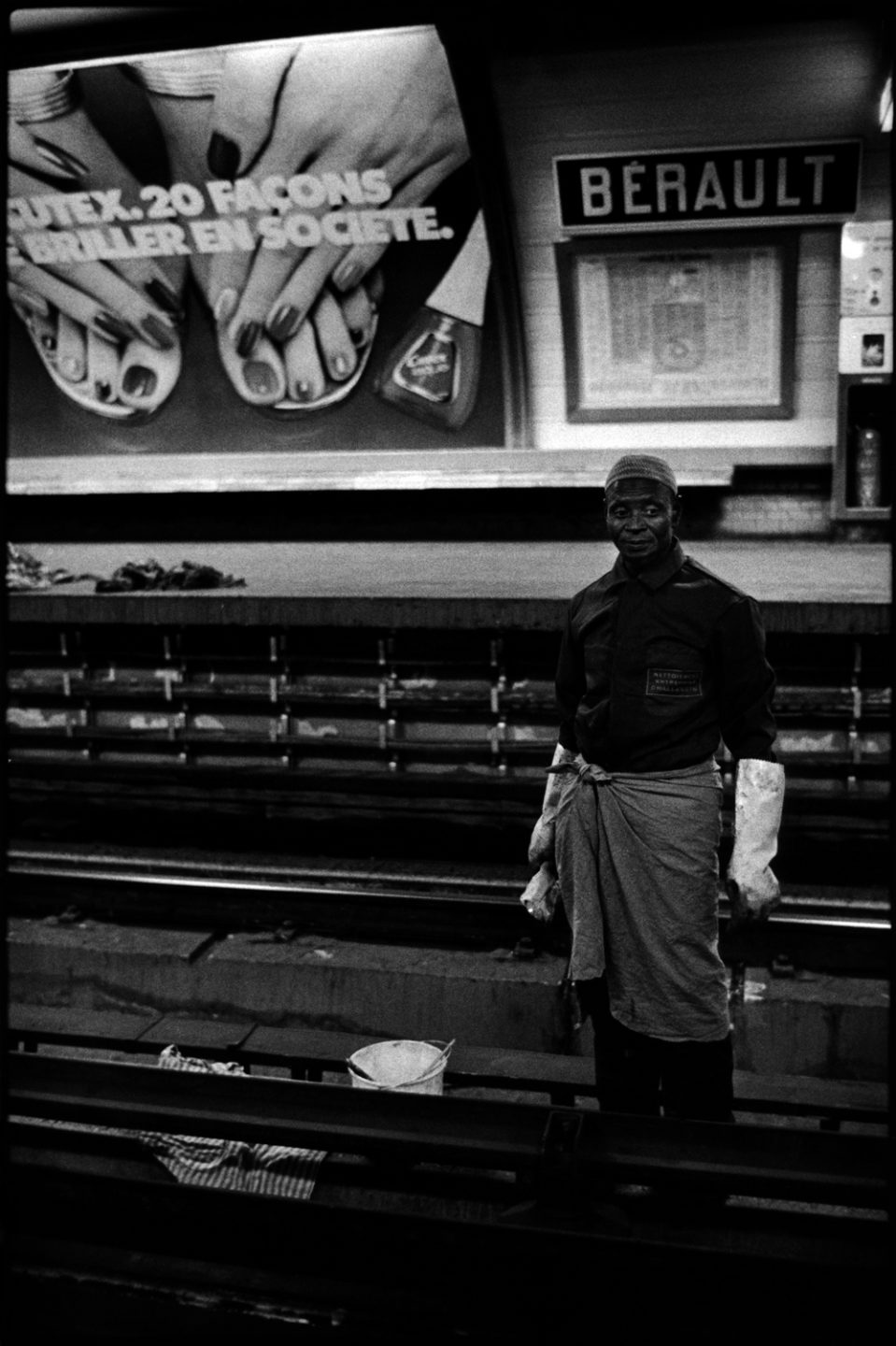 Abdoulaye, the eldest of the group, works nights cleaning the subway lines.